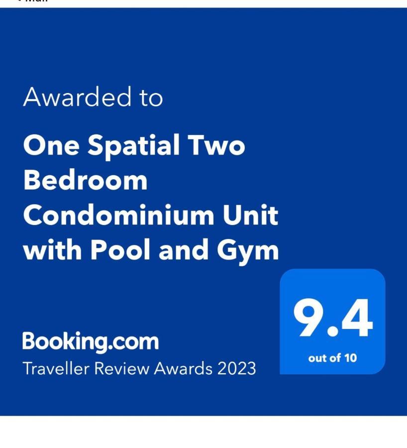 One Spatial Two Bedroom Condominium Unit With Pool And Gym Free Netflix And Wifi Iloilo City Exterior photo